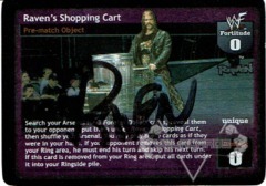 Raven's Shopping Cart - Signed by Raven